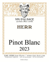 Domaine Jean Pierre Herr, Pinot Blanc, Alsace, 2023