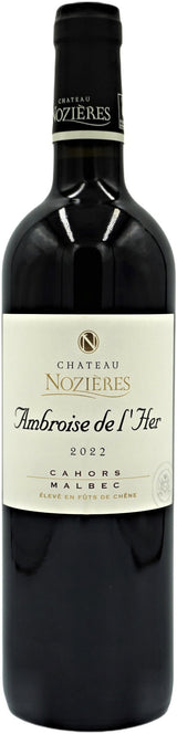 Chateau Nozieres, Ambroise de l'Her 2022