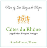 Remi et Luc Bayon de Noyer, Tradition Blanc, Cotes du Rhone 2022