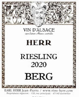 Domaine Jean-Pierre Herr, Riesling Berg 2020