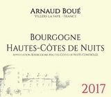 Maison Arnaud Boue, Bourgogne Hautes Côtes de Nuits Rouge 2019