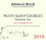 Maison Arnaud Boue, Nuits-Saint-George Premier Cru Les Chaboeufs 2019