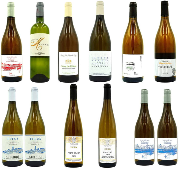 Summer White Wines - 12 packs