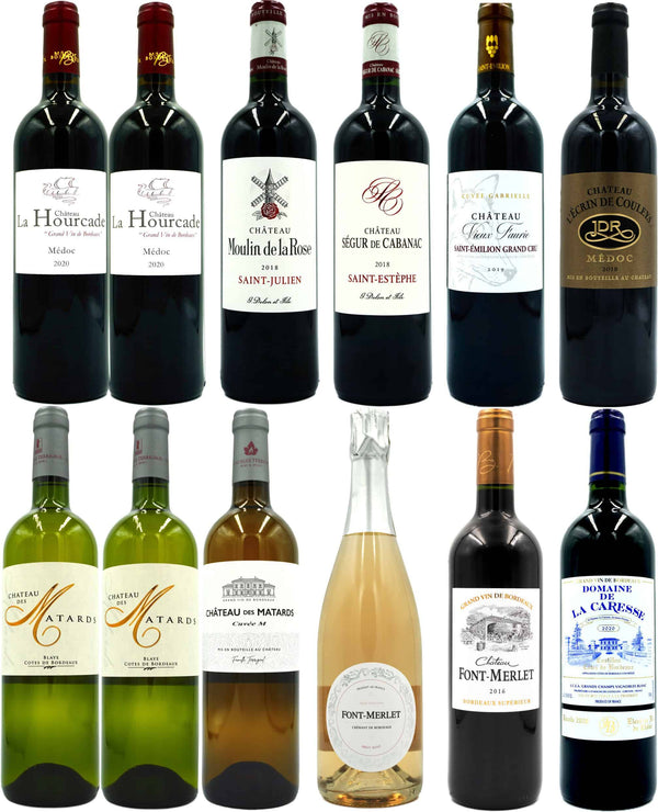 Bordeaux Wines (Re) Discovery - 12 Pack