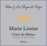 Remi et Luc Bayon de Noyer, Marie-Louise, Cotes du Rhone, 2023