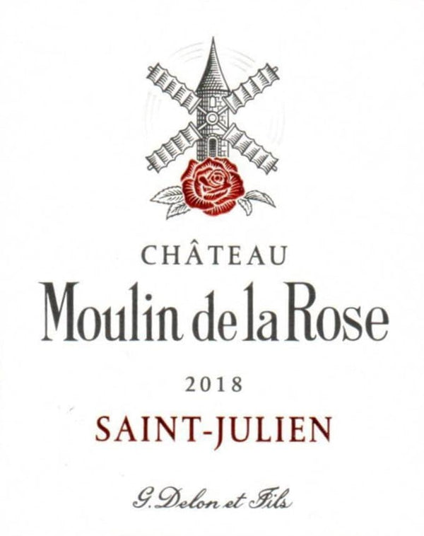 Chateau Moulin de la Rose, Saint Julien, Haut Medoc 2018