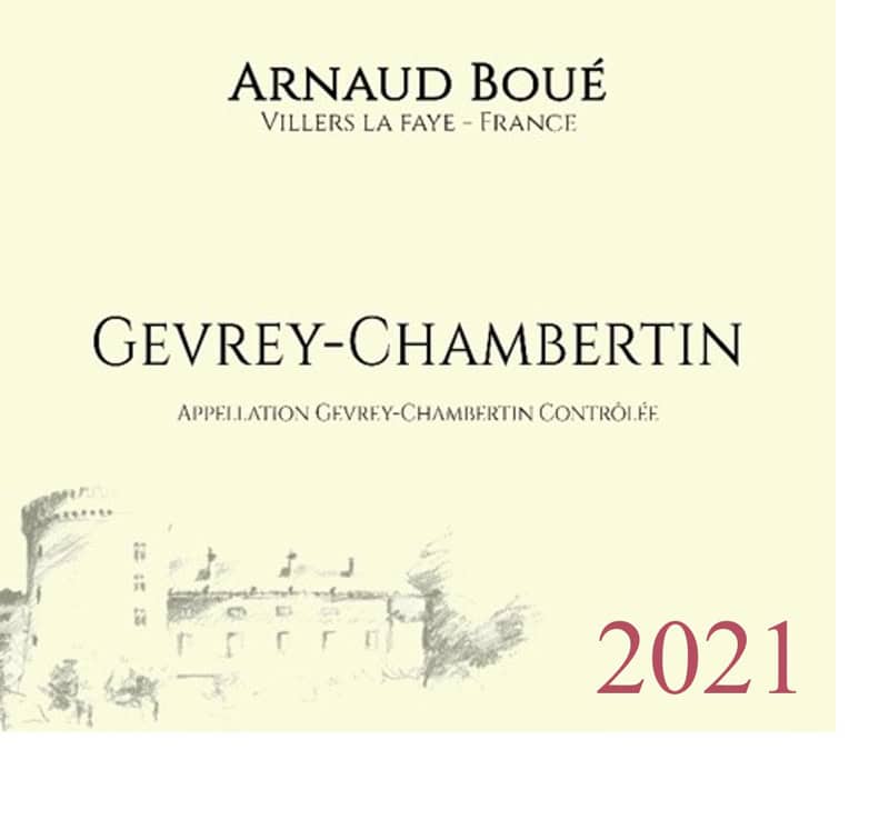 Maison Arnaud Boue, Gevrey-Chambertin 2021