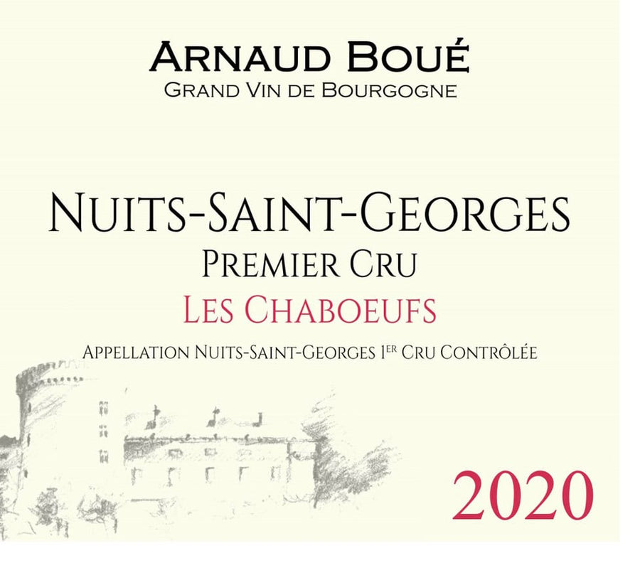 Maison Arnaud Boue, Nuits-Saint-George Premier Cru Les Chaboeufs