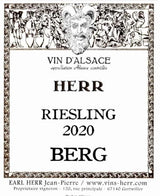 Domaine Jean-Pierre Herr, Riesling Berg 2020