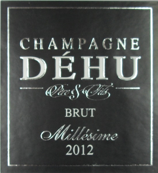 Champagne Dehu Brut Millesime 2012