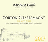 Maison Arnaud Boue, Corton Charlemagne Grand Cru 2017