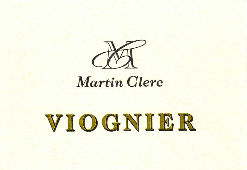 Domaine Martin Clerc, Viognier 2015